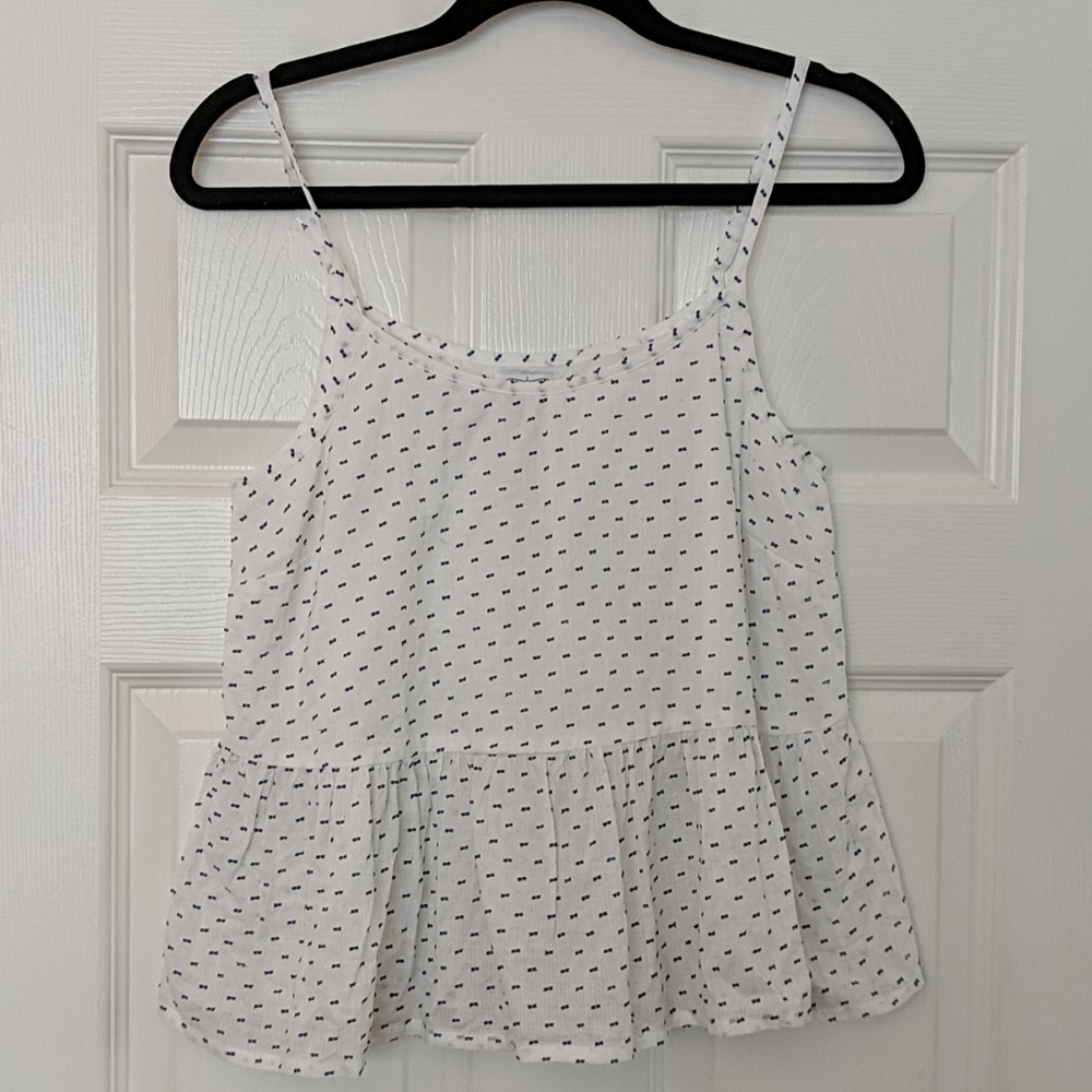 NWT MUDPIE Belair Peplum Top